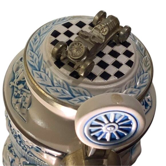 Racing Car Stein (Early Production), Made in Brazil 7448/300,000 Winner's Circle - Picture 5 of 6